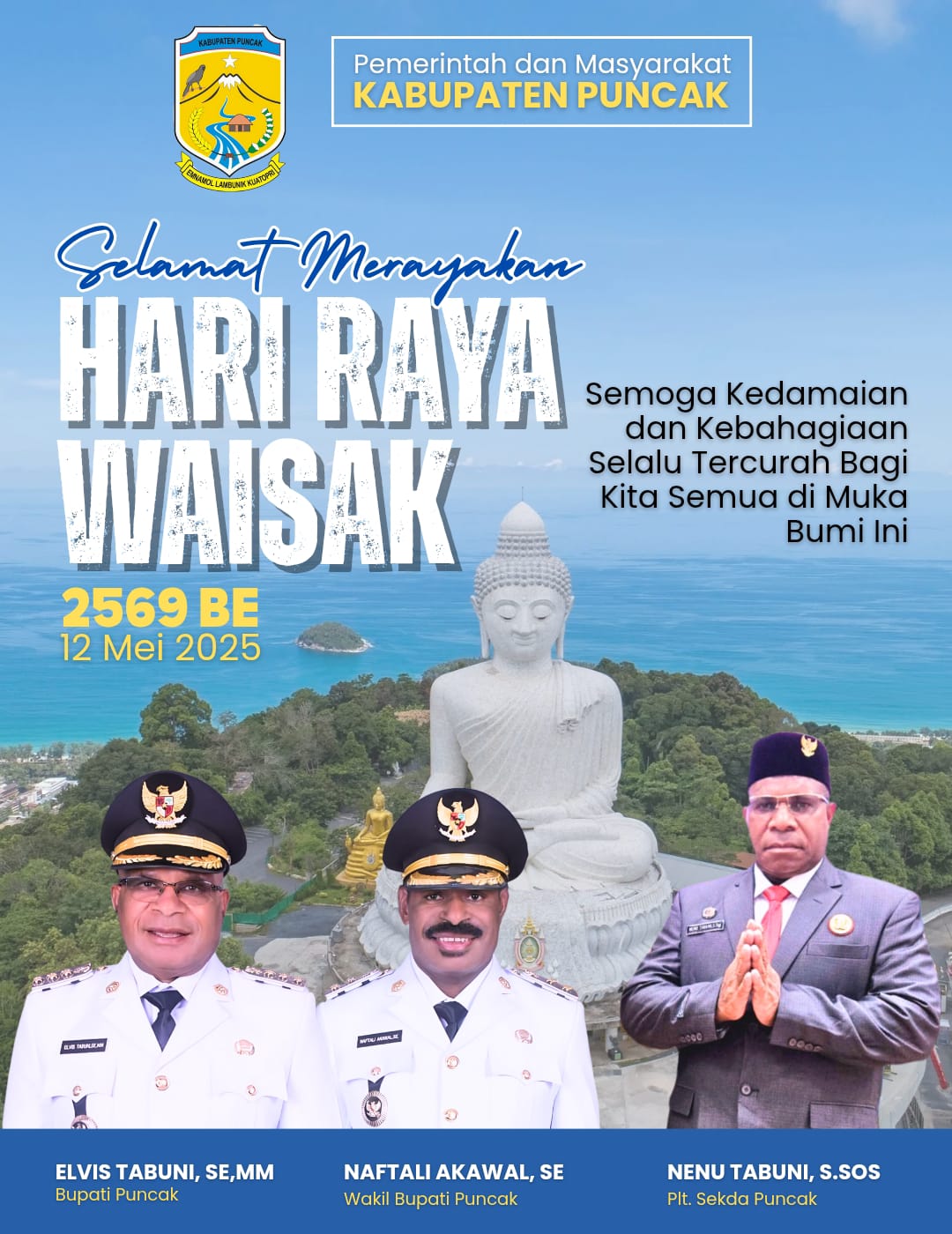 SELAMAT MERAYAKAN HARI RAYA WAISAK 2025 M - 2569 BE